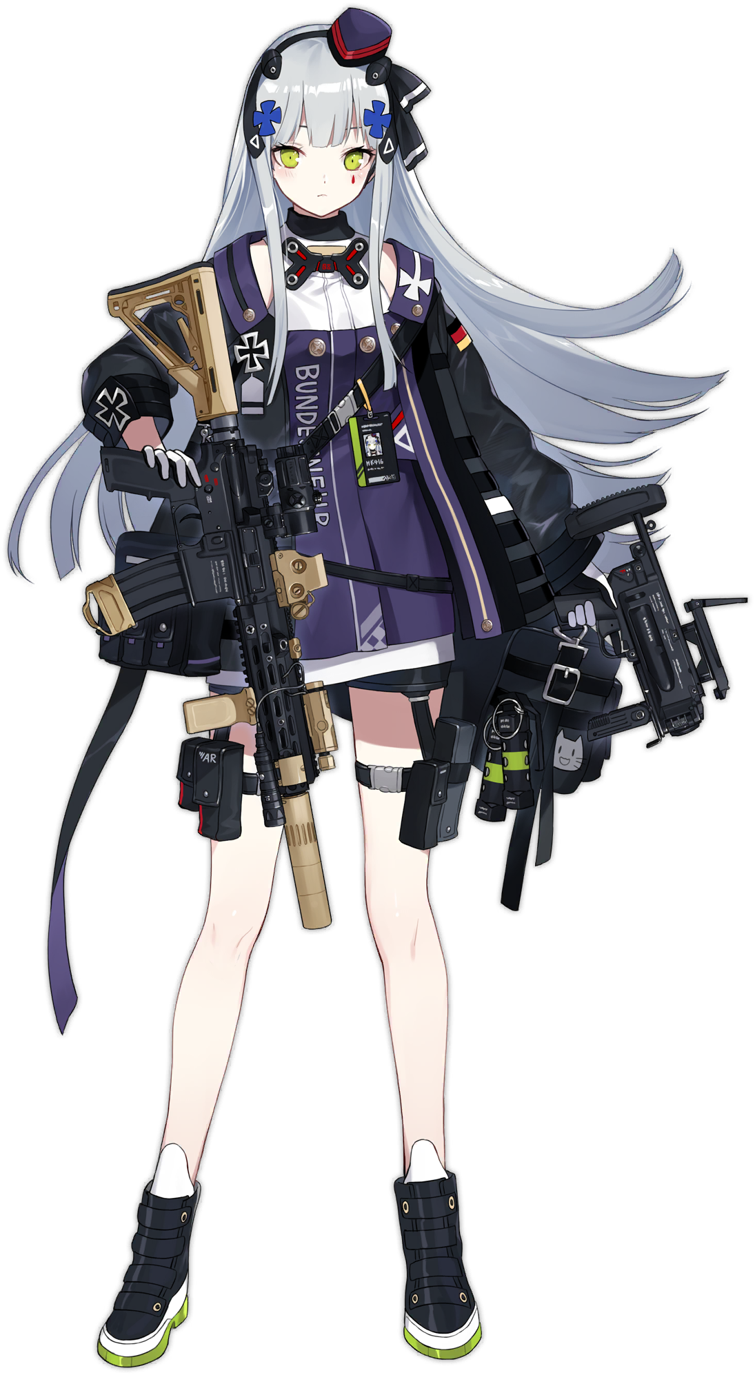 HK416 일러스트