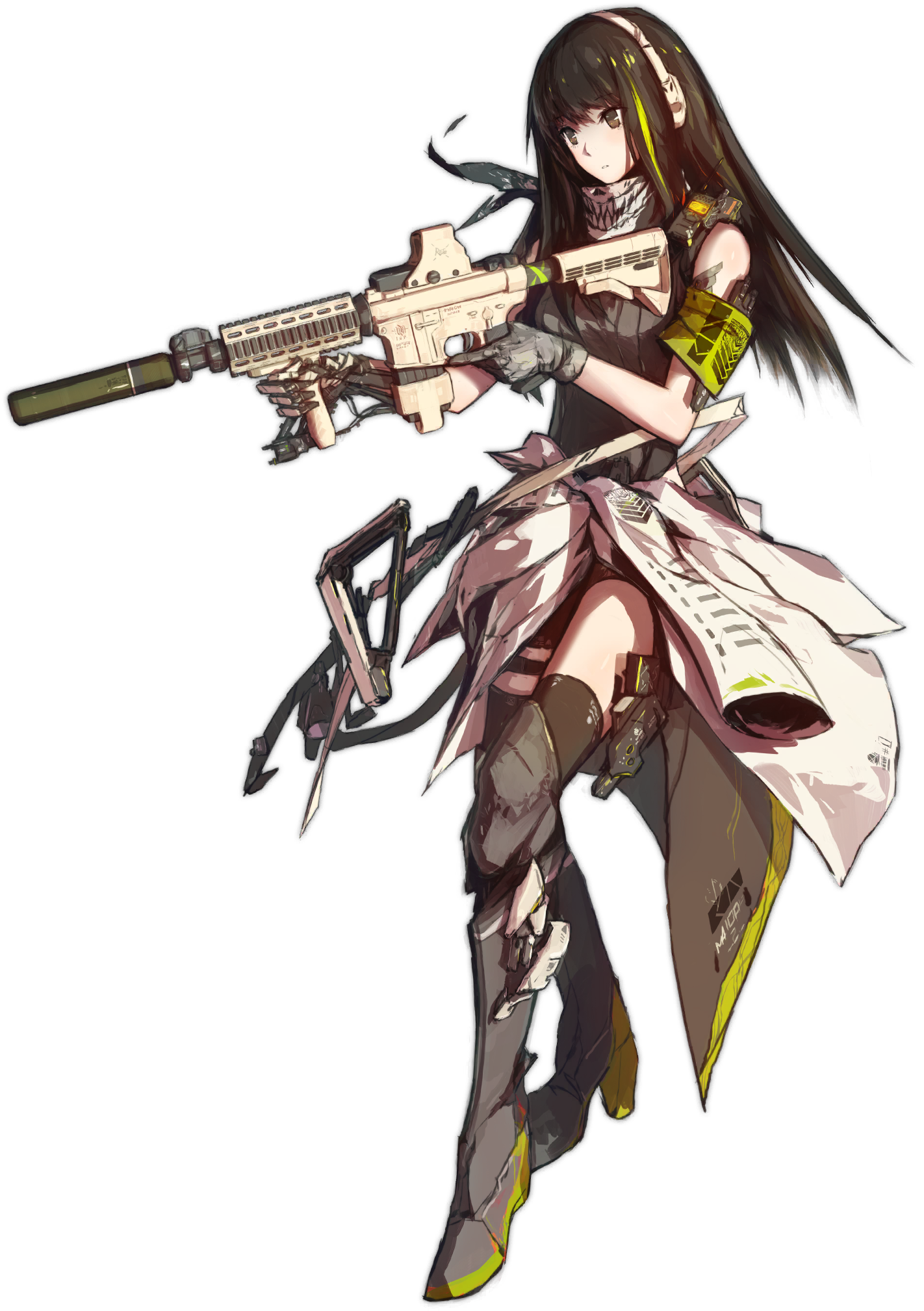 M4A1 일러스트