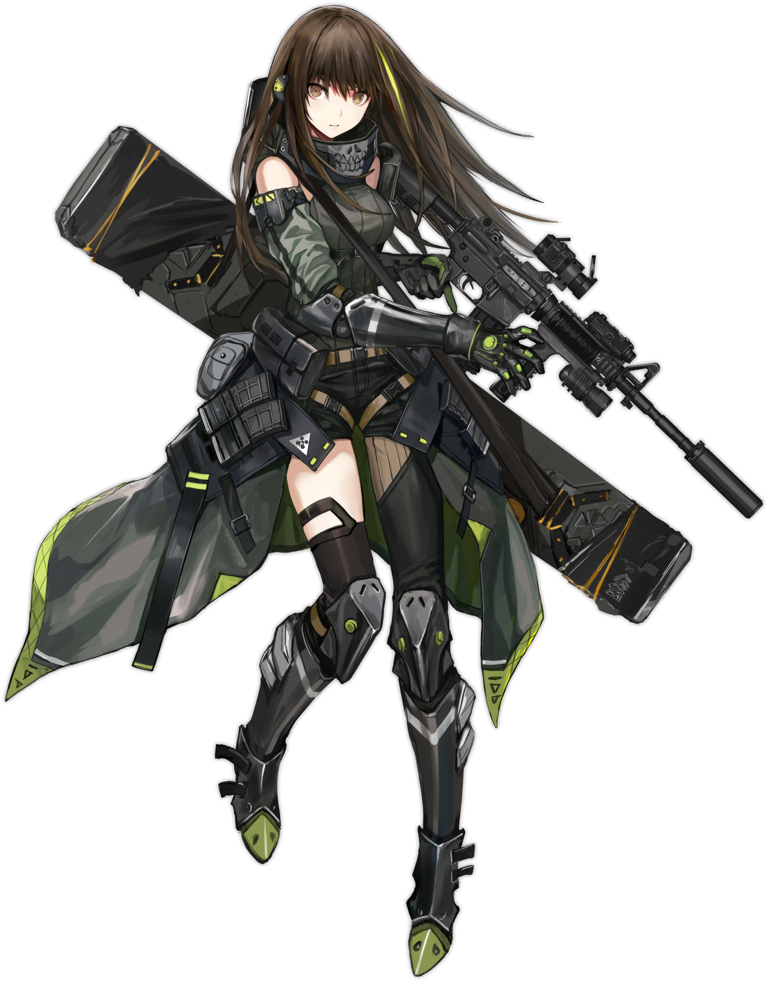 M4A1 일러스트
