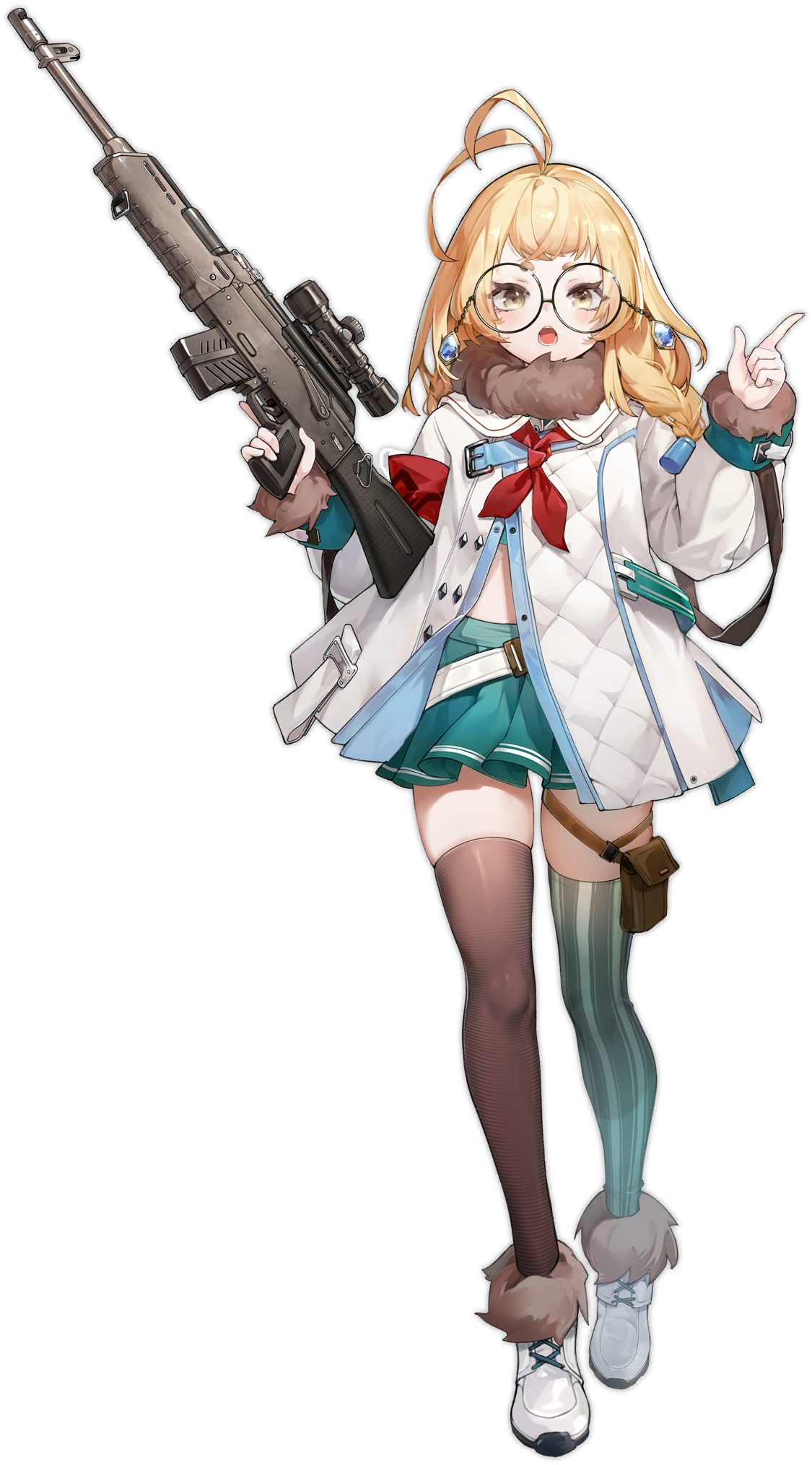 Saiga 308 일러스트