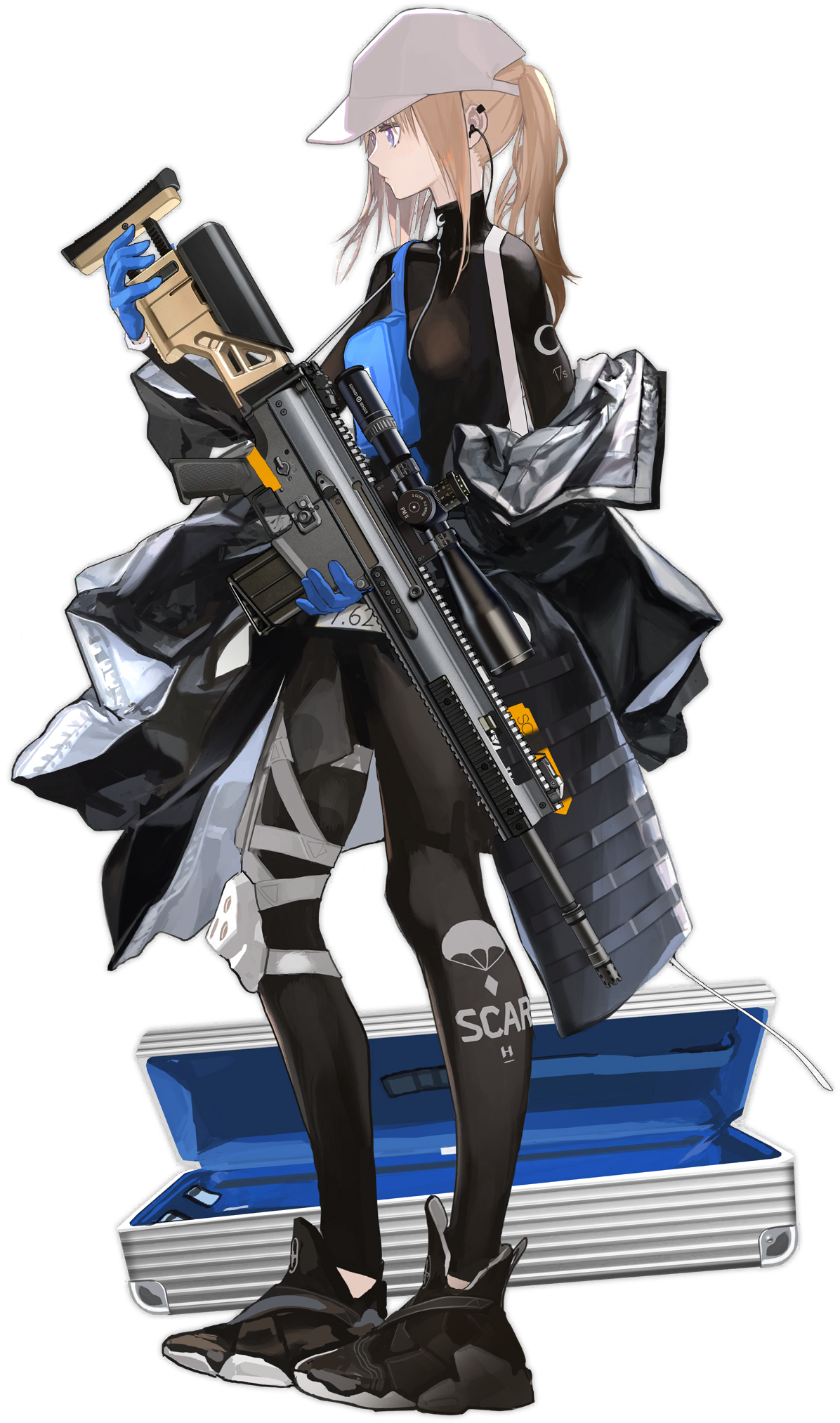 SCAR-H 일러스트